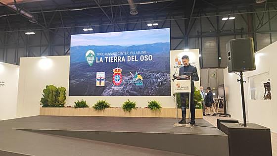 Deporte y naturaleza en el Trail Running Center La Tierra del Oso en Fitur