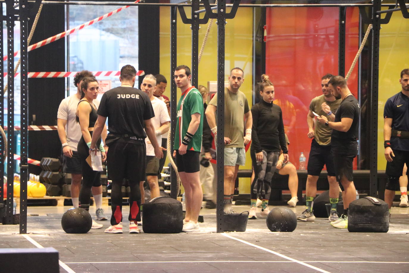 León disfruta del crossfit en el Palacio de Exposiciones