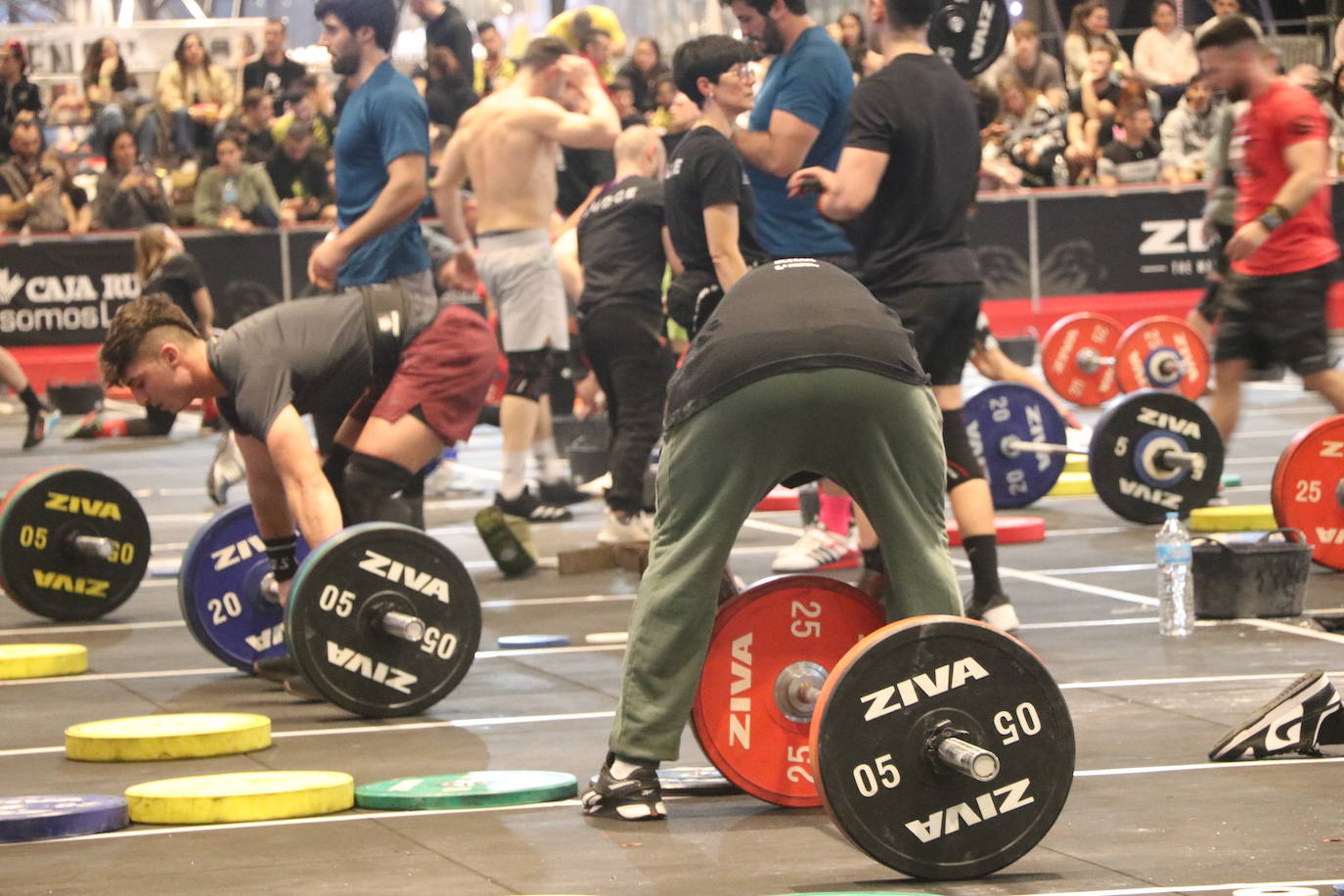 León disfruta del crossfit en el Palacio de Exposiciones