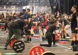 León disfruta del crossfit en el Palacio de Exposiciones