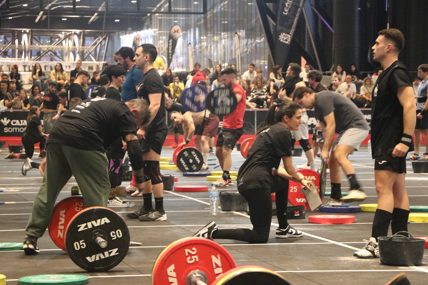 León disfruta del crossfit en el Palacio de Exposiciones