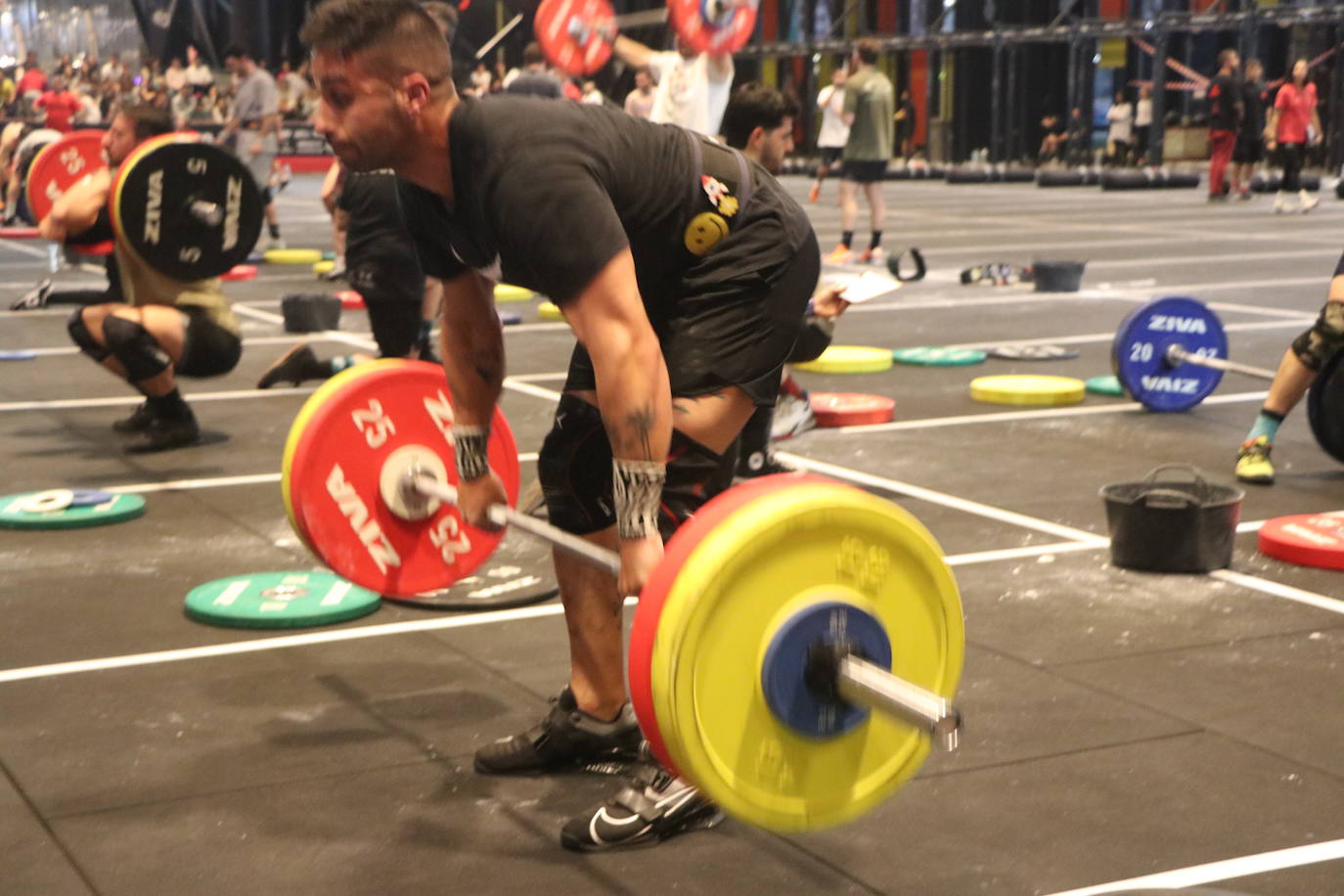 León disfruta del crossfit en el Palacio de Exposiciones