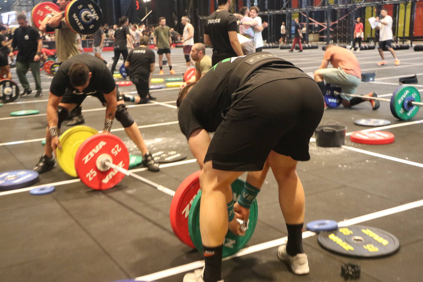 León disfruta del crossfit en el Palacio de Exposiciones