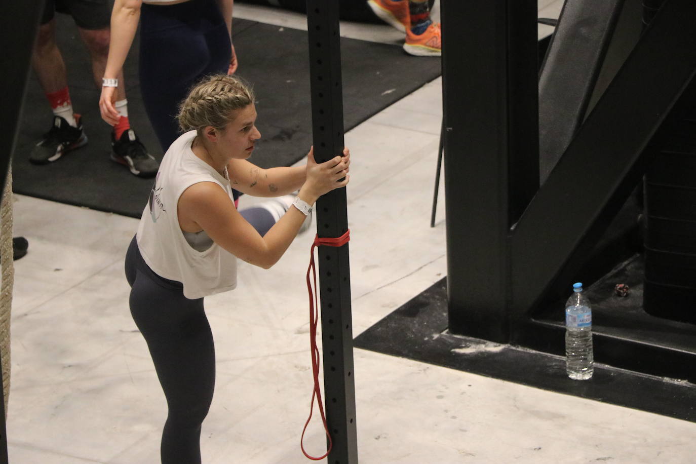 León disfruta del crossfit en el Palacio de Exposiciones