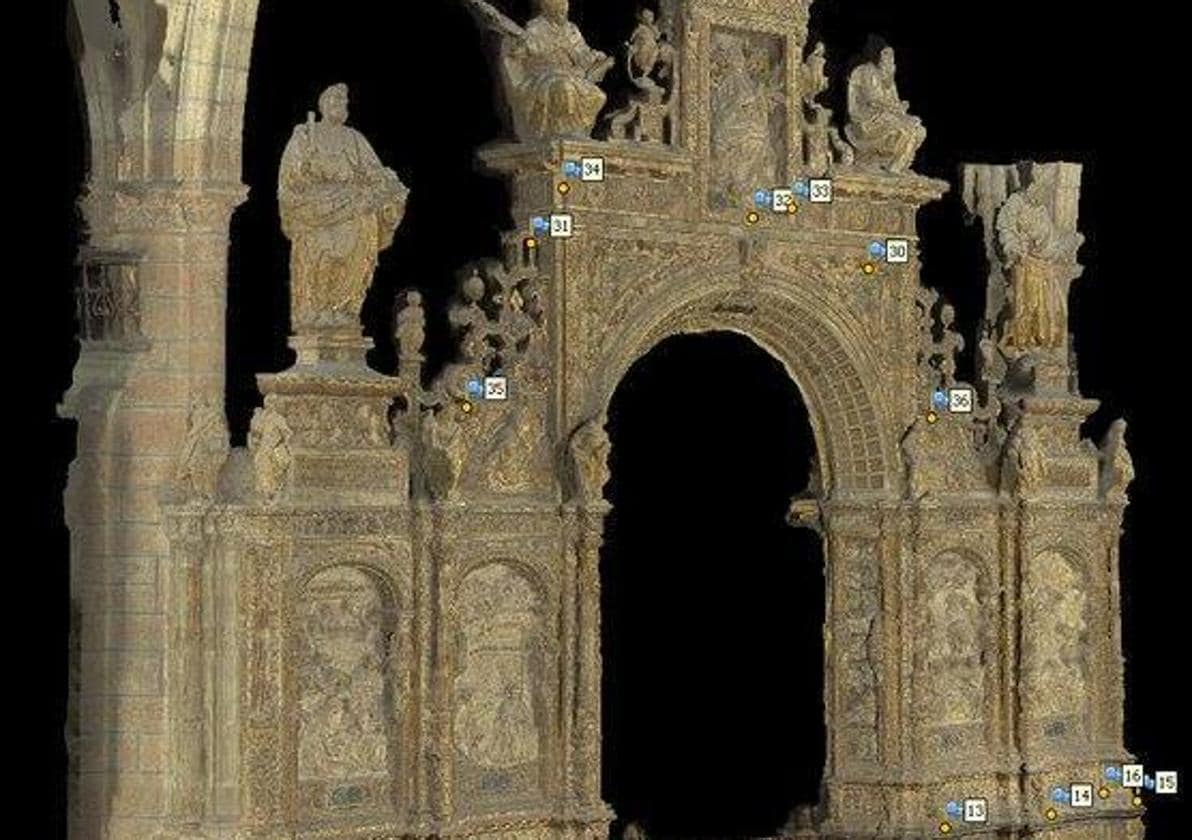 Proyecto para el trascoro de la Catedral de León.