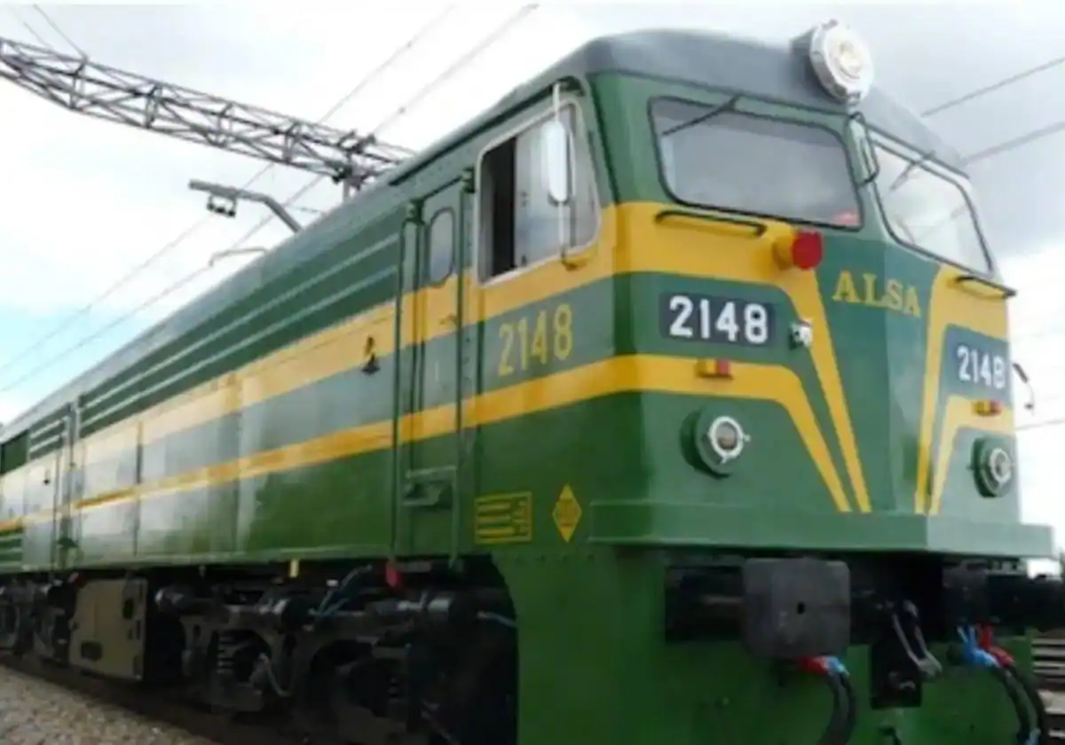 Imagen de archivo de un tren Alsa que circuló por la variante de Pajares.