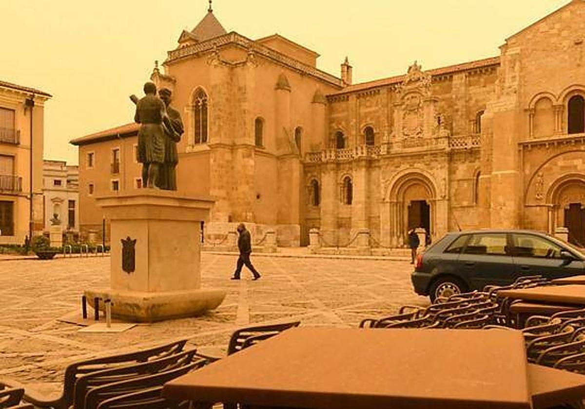 San Isidoro durante un episodio similar vivido hace unos años.