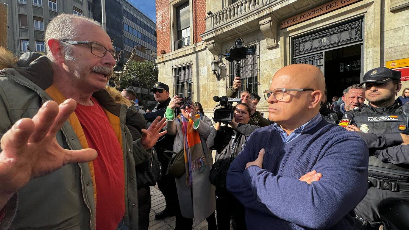 Las imágenes de la tractorada en León