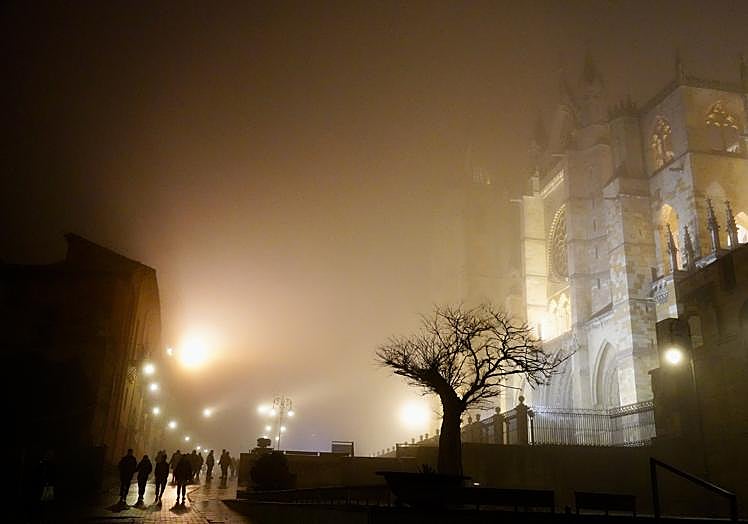 Las nieblas han marcado el invierno leonés.