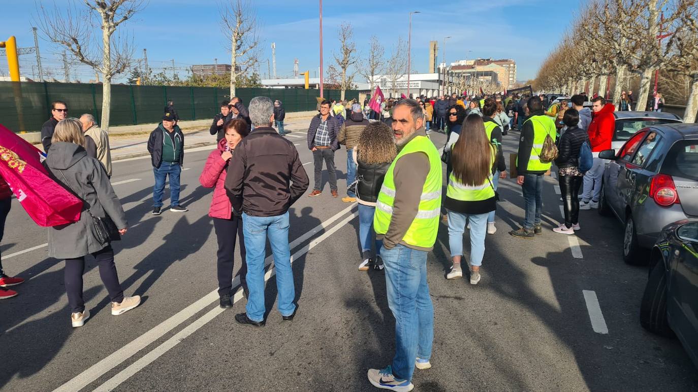 &#039;Tractorada&#039; del sector agrario en León