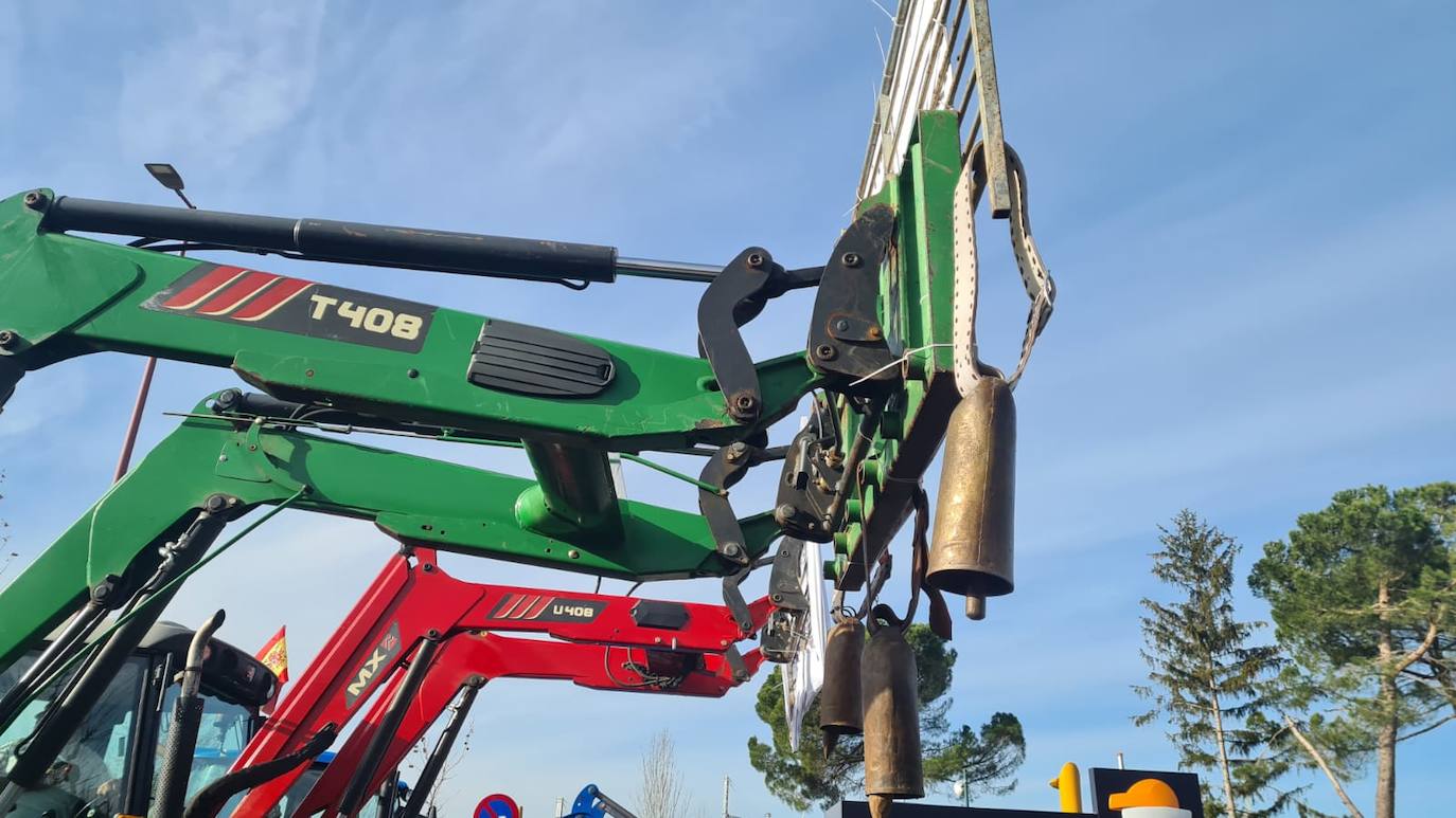 &#039;Tractorada&#039; del sector agrario en León