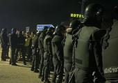 Cargas de antidisturbios y detenciones durante las protestas en Villadangos