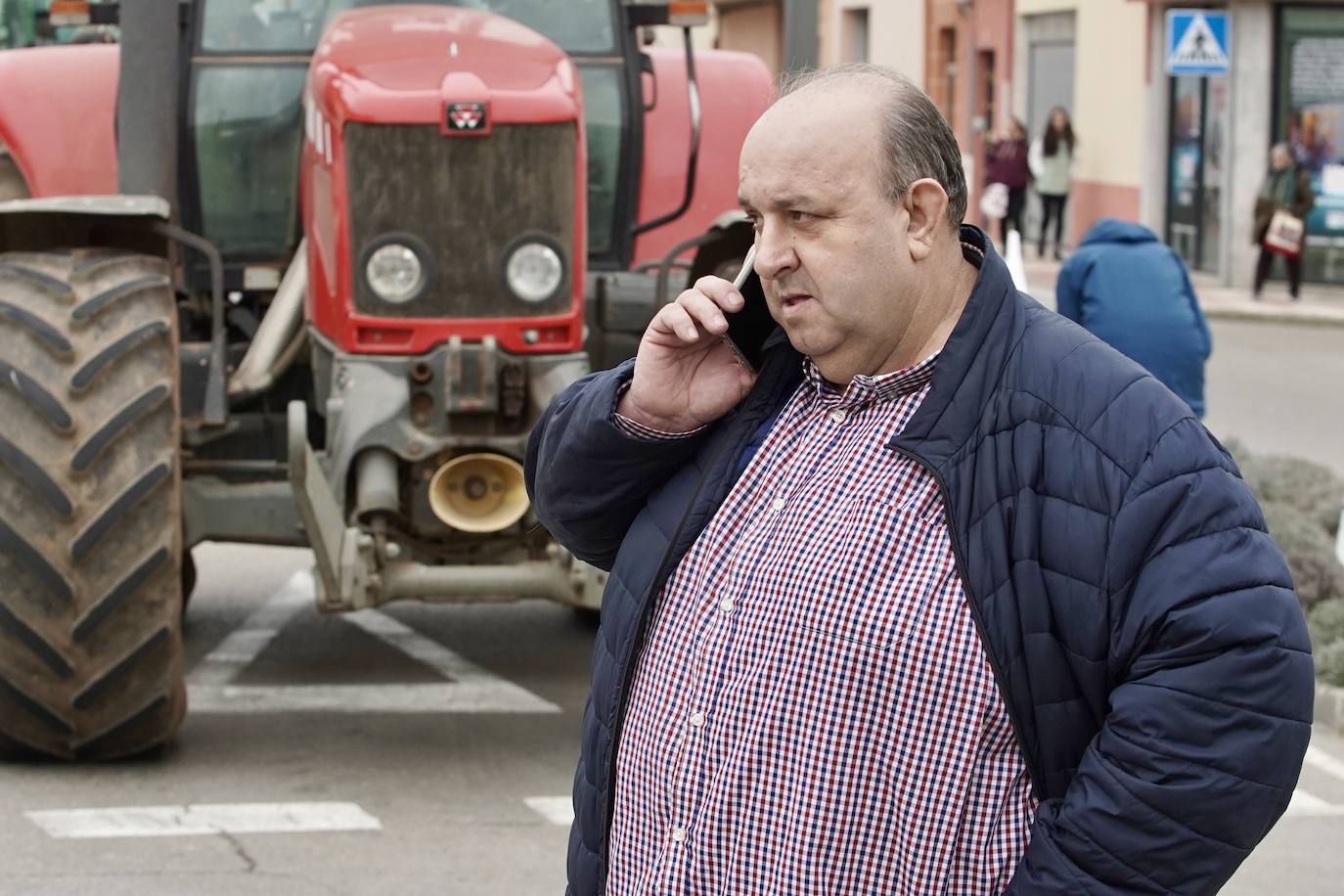 Nueva tractorada en la provincia de León