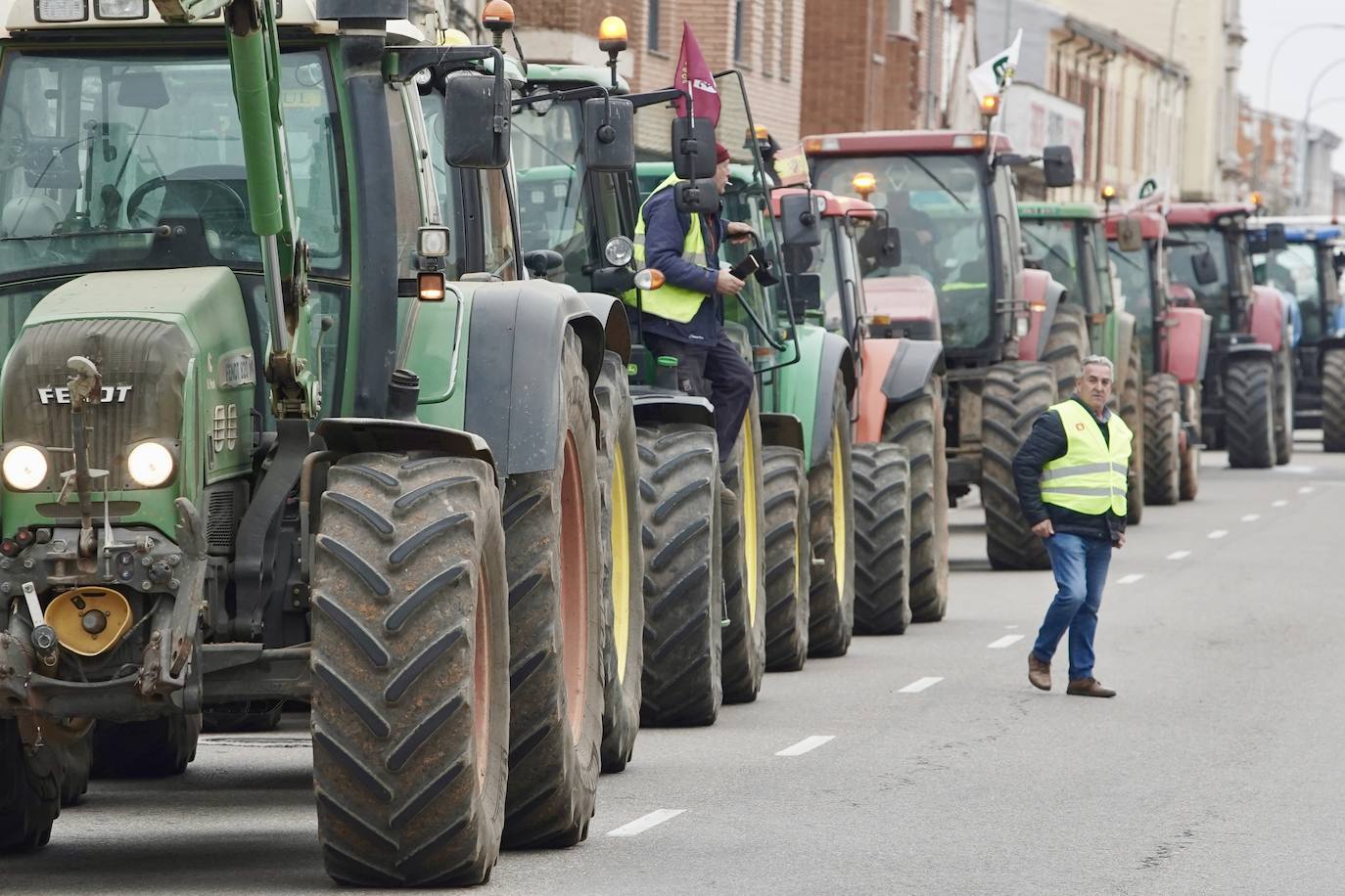 Nueva tractorada en la provincia de León