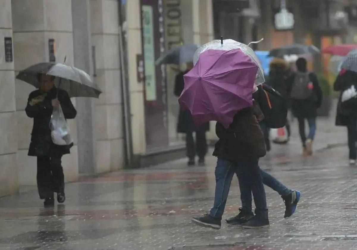 Viento en León.