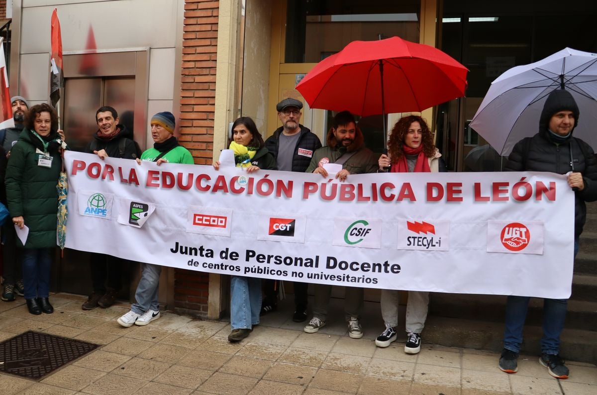 Concentración de la educación leonesa