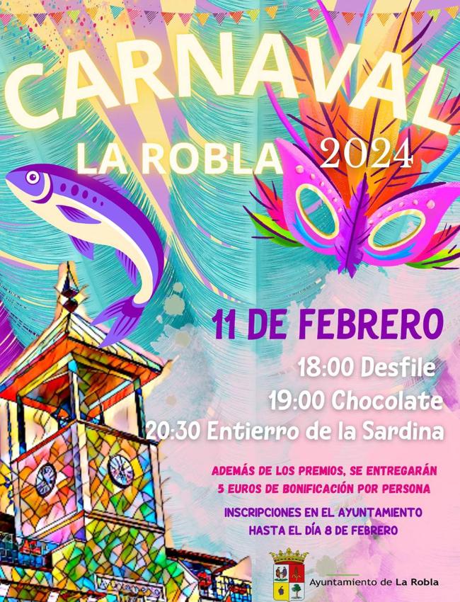 Cartel del carnaval de La Robla