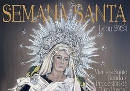 Cartel de la Cofradía del Dulce Nombre de Jesús Nazareno.