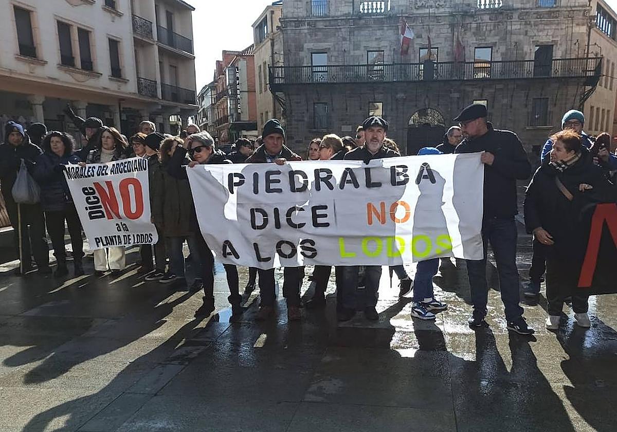 Concentración en Astorga.