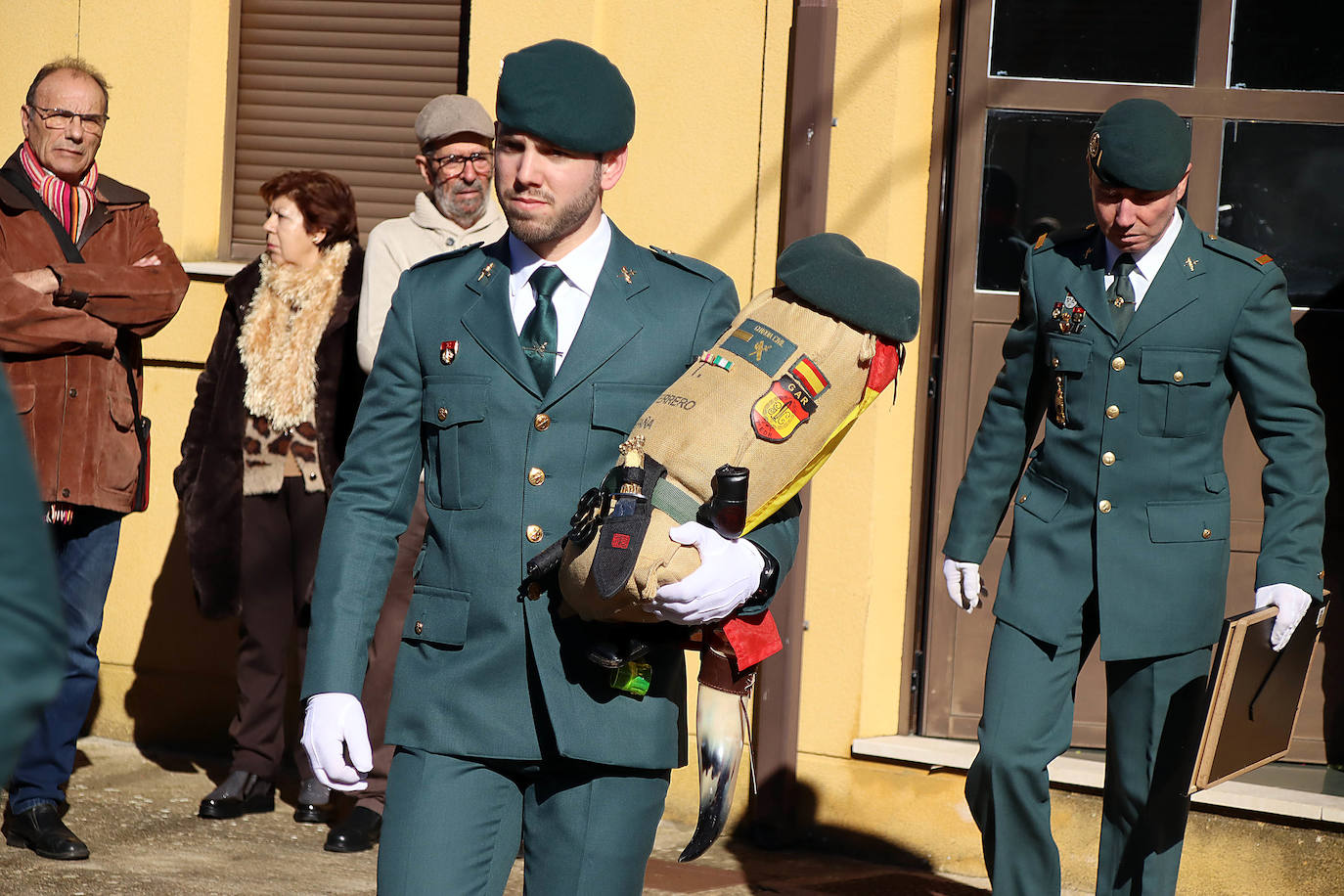 Funeral de David Pérez, el guardia civil asesinado en Barbate