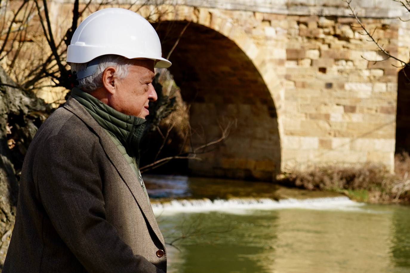 Restauración del Puente Canto de Sahagún