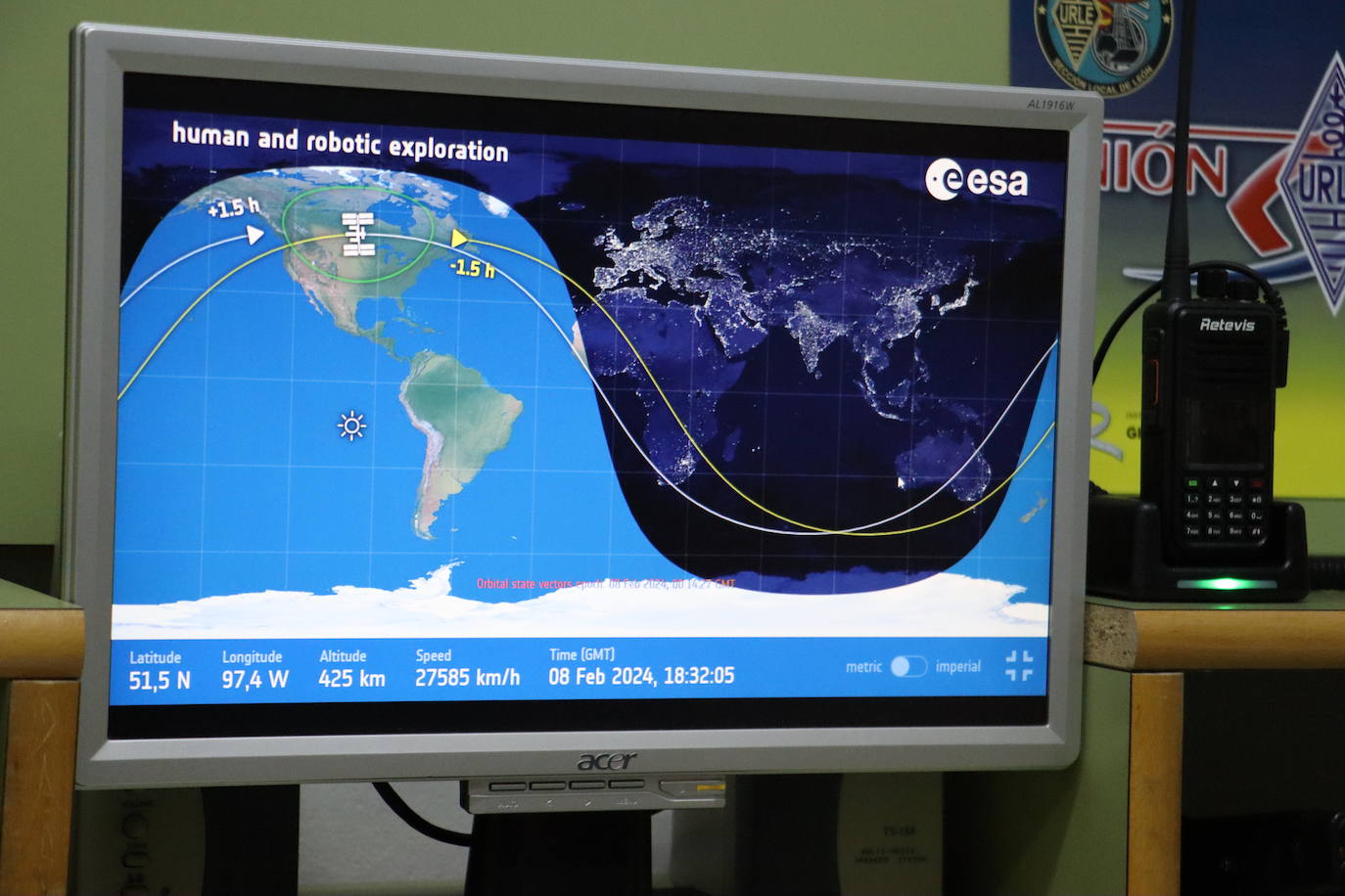 Los radioaficionados de León