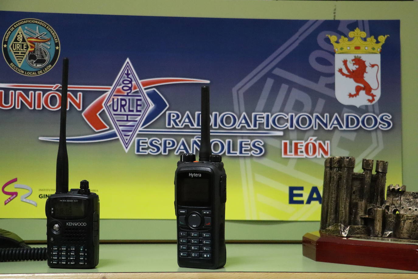 Los radioaficionados de León