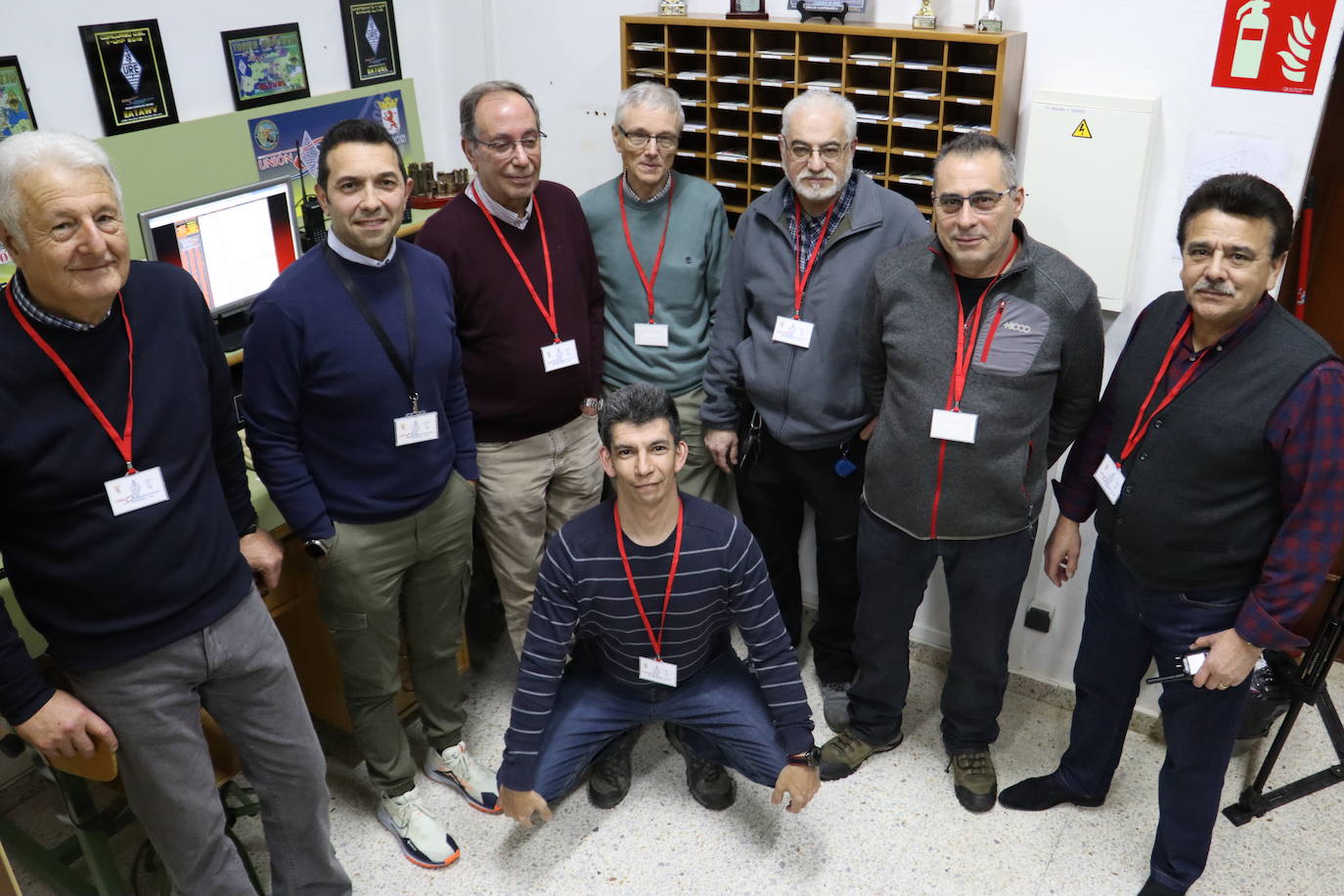 Los radioaficionados de León