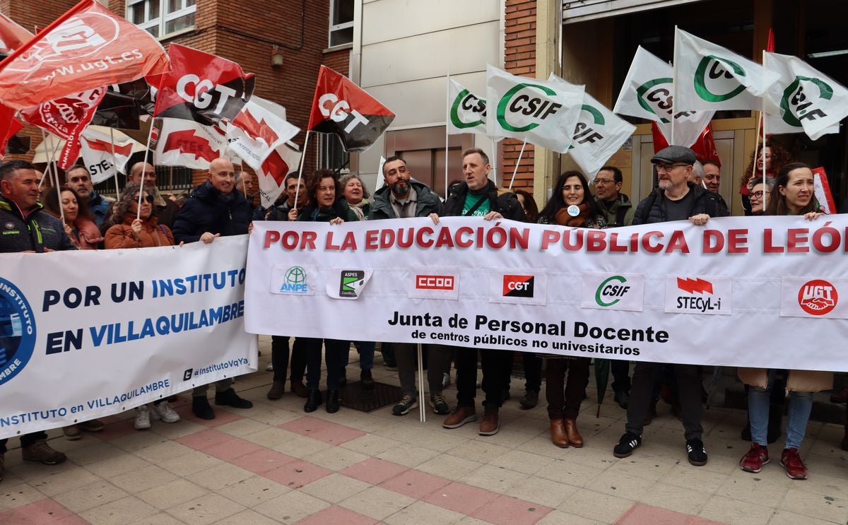 &#039;El cobrador del moroso&#039;, con la educación pública de León