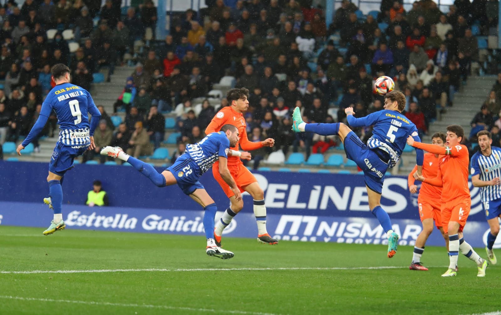 Las mejores imágenes del Ponferradina-Real Sociedad B