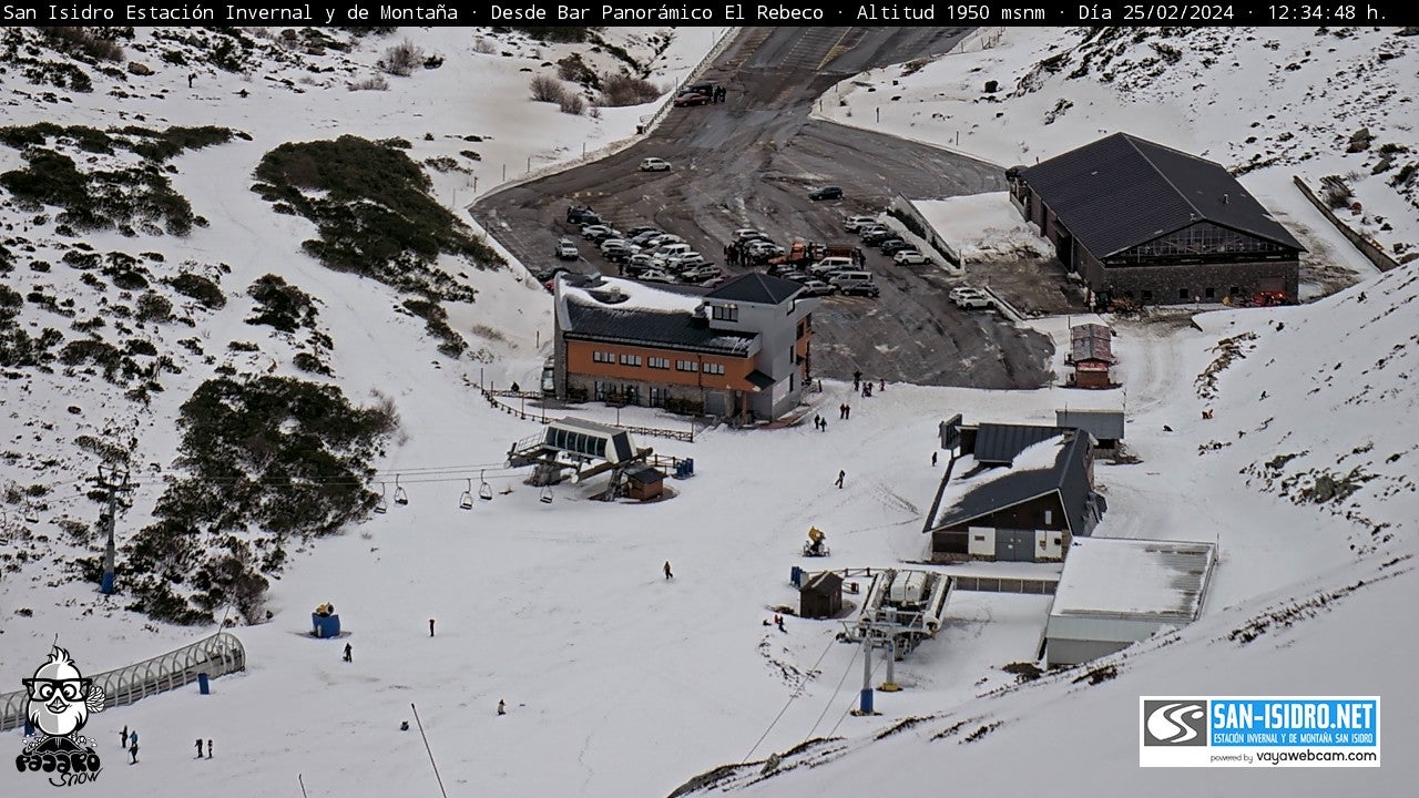 La nieve vuelve a San Isidro