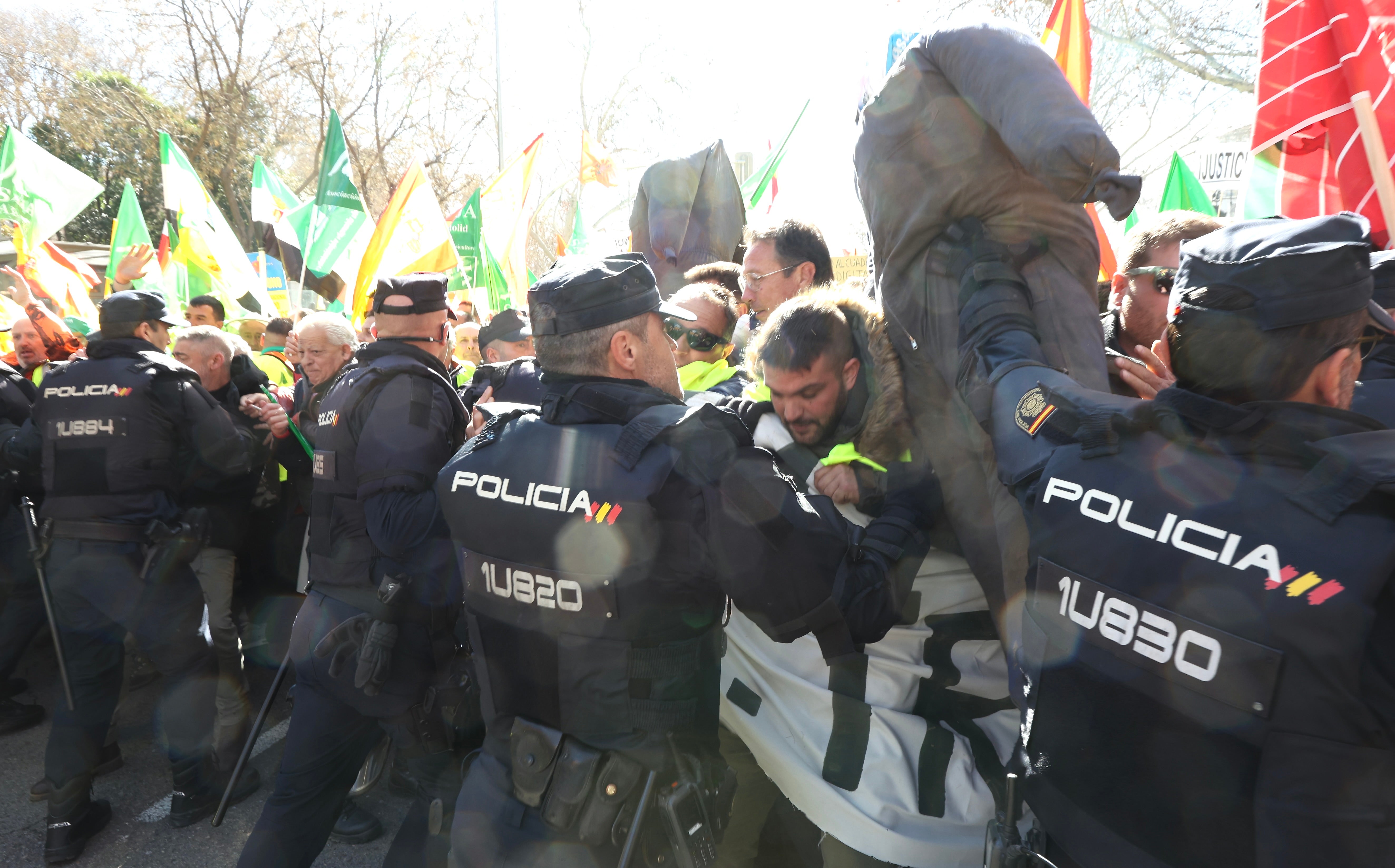 Así han tomado Madrid los agricultores españoles