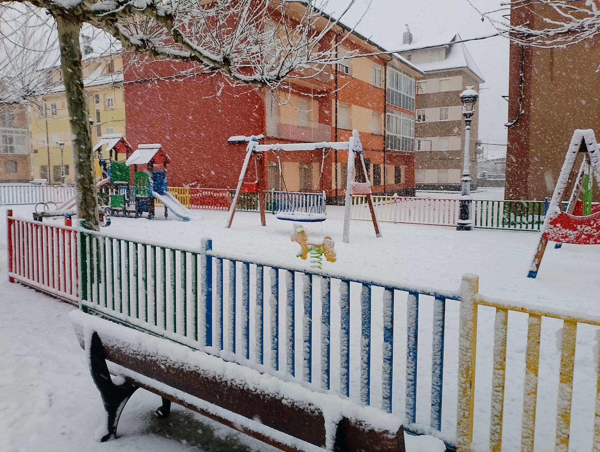 Nieve en Ciñera