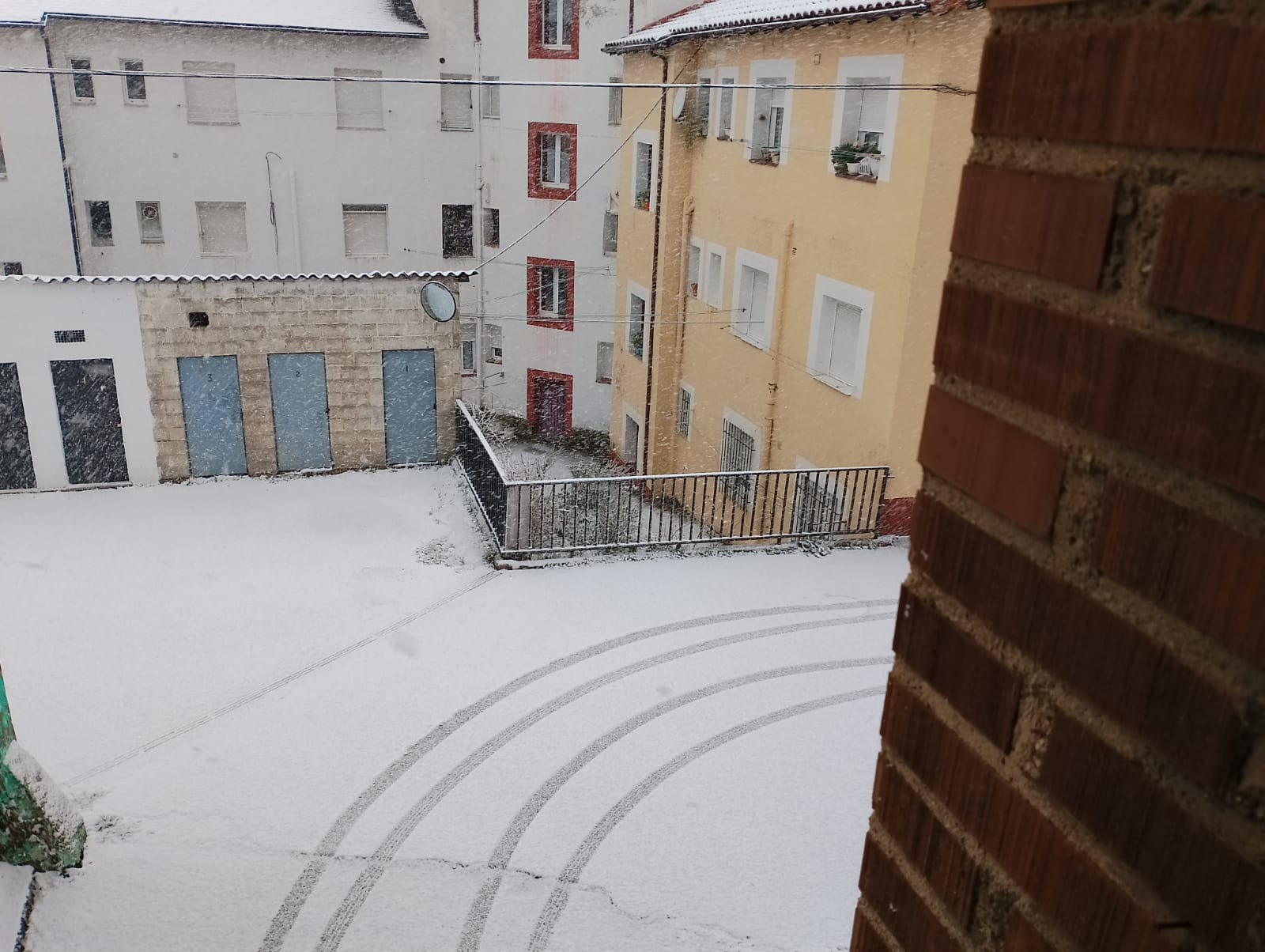 Nieve en Ciñera