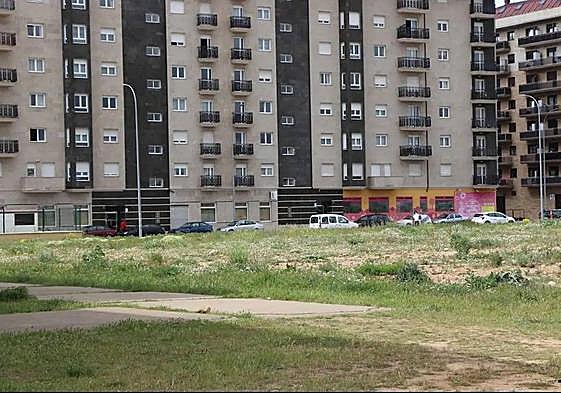 Descampado en el que se produjo la trifulca que acabó con la vida de Mario.