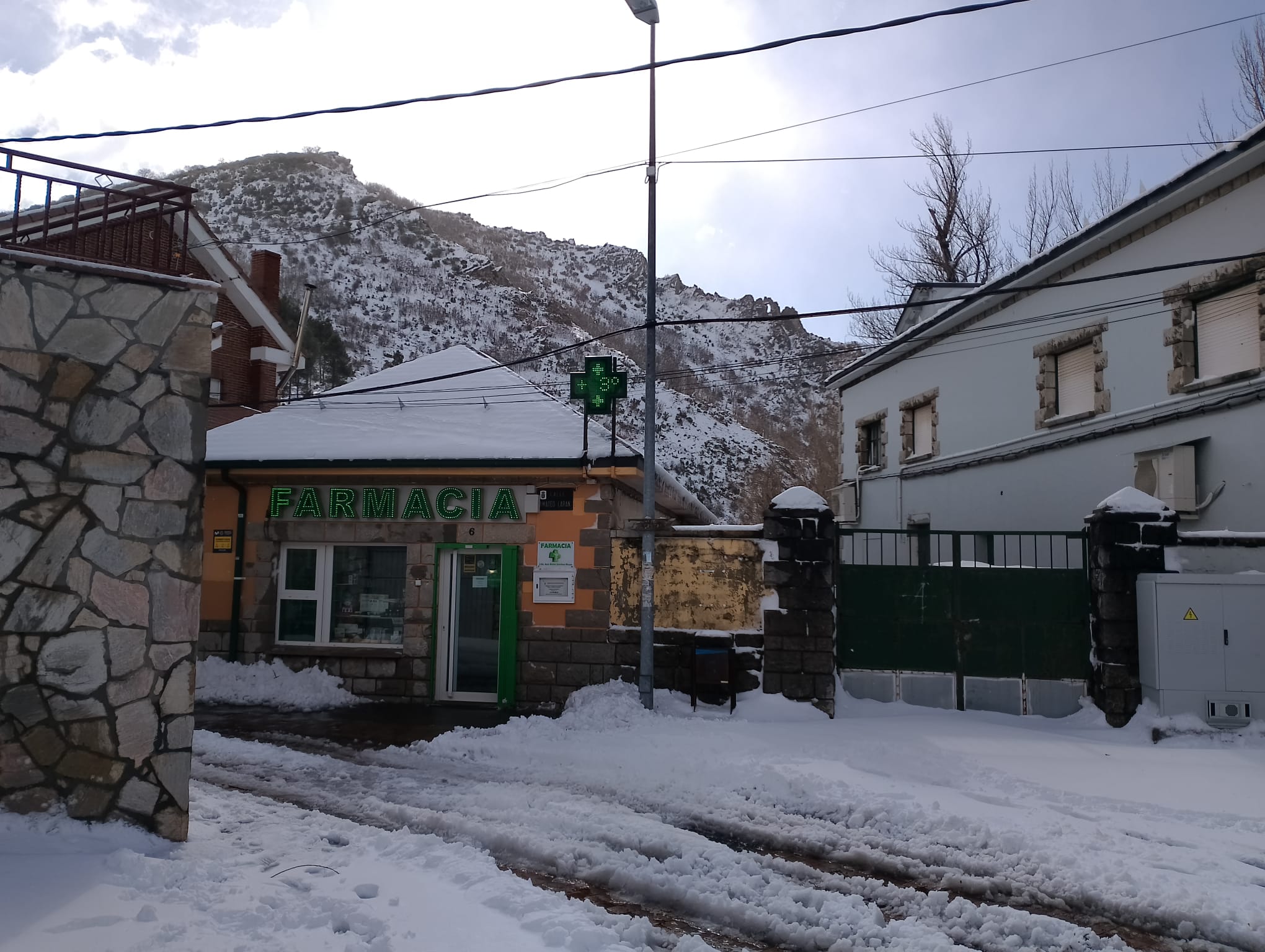 Nevada en Ciñera de Gordón