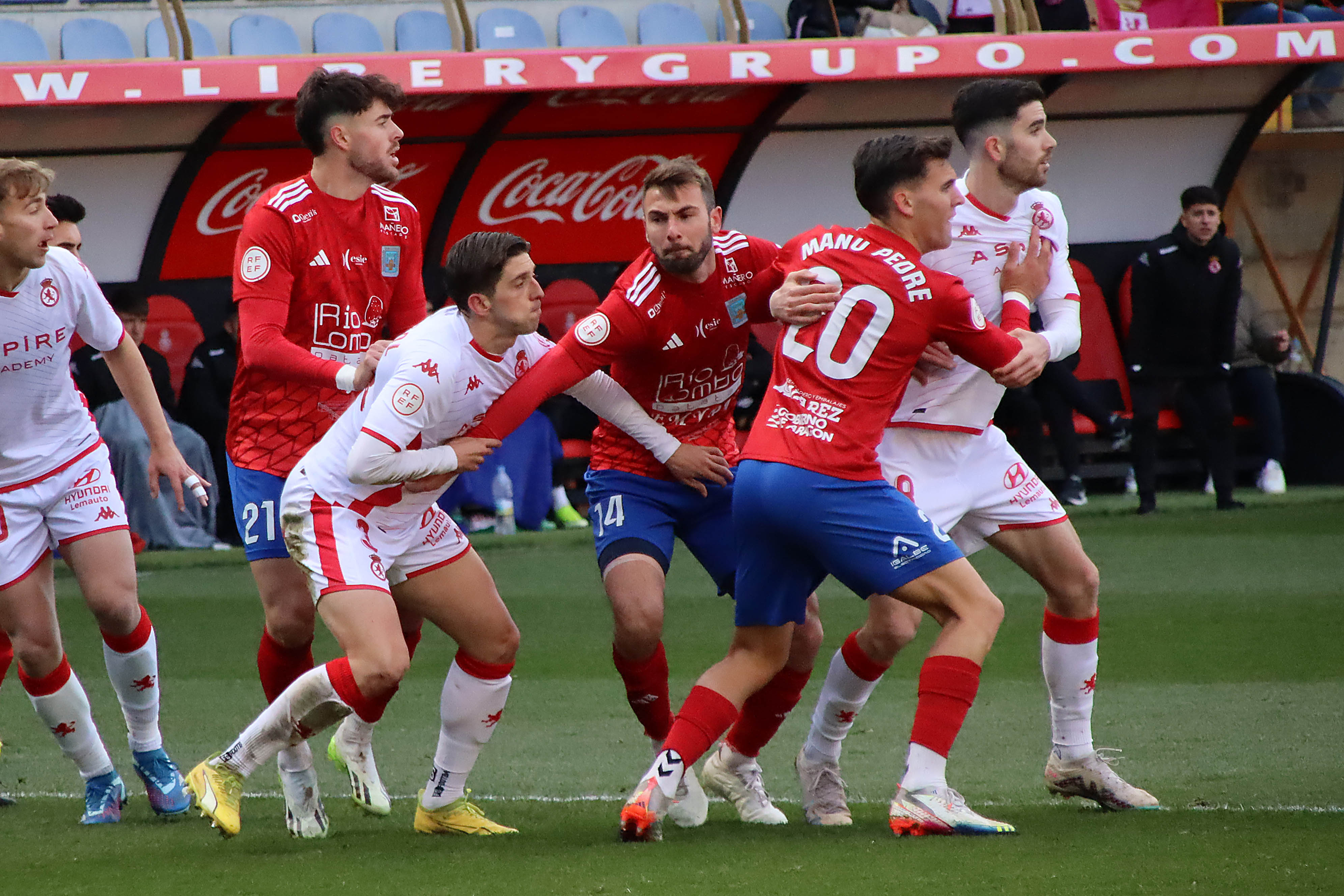 Todas las imágenes del empate entre Cultural y Tarazona