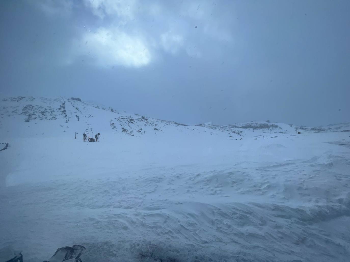 Las imágenes de la nieve en León