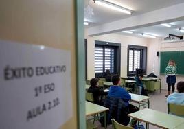 Aula de Eduación Secundaria Obligatoria.