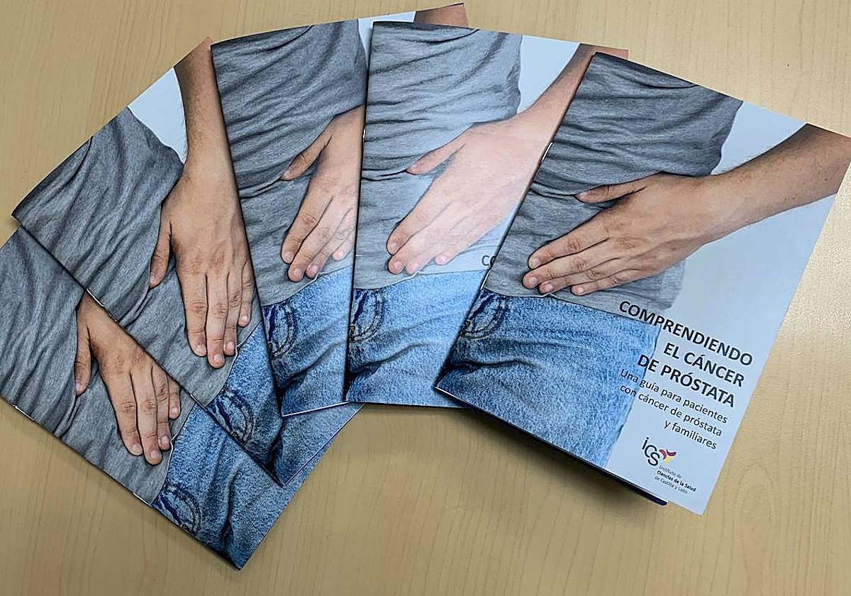 Folleto 'Comprendiendo el cáncer de próstata'.