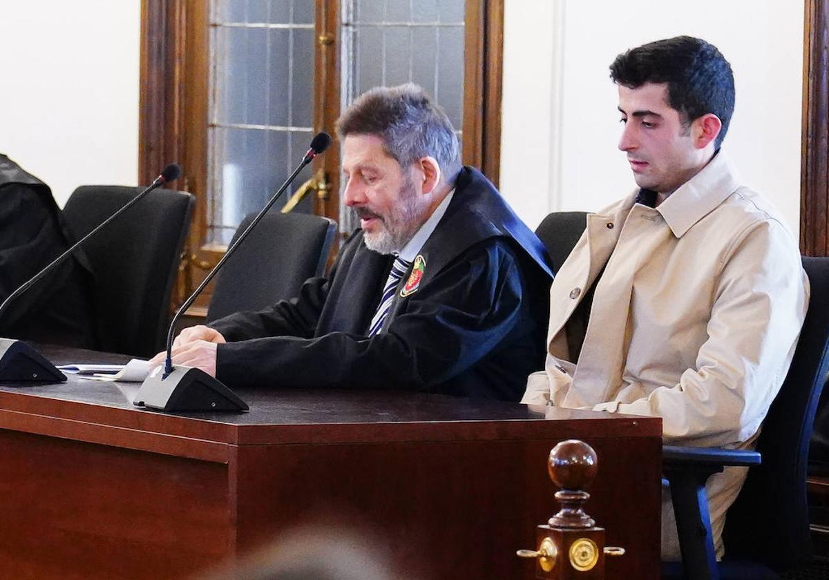 Jorge Cervantes en la lectura del veredicto.