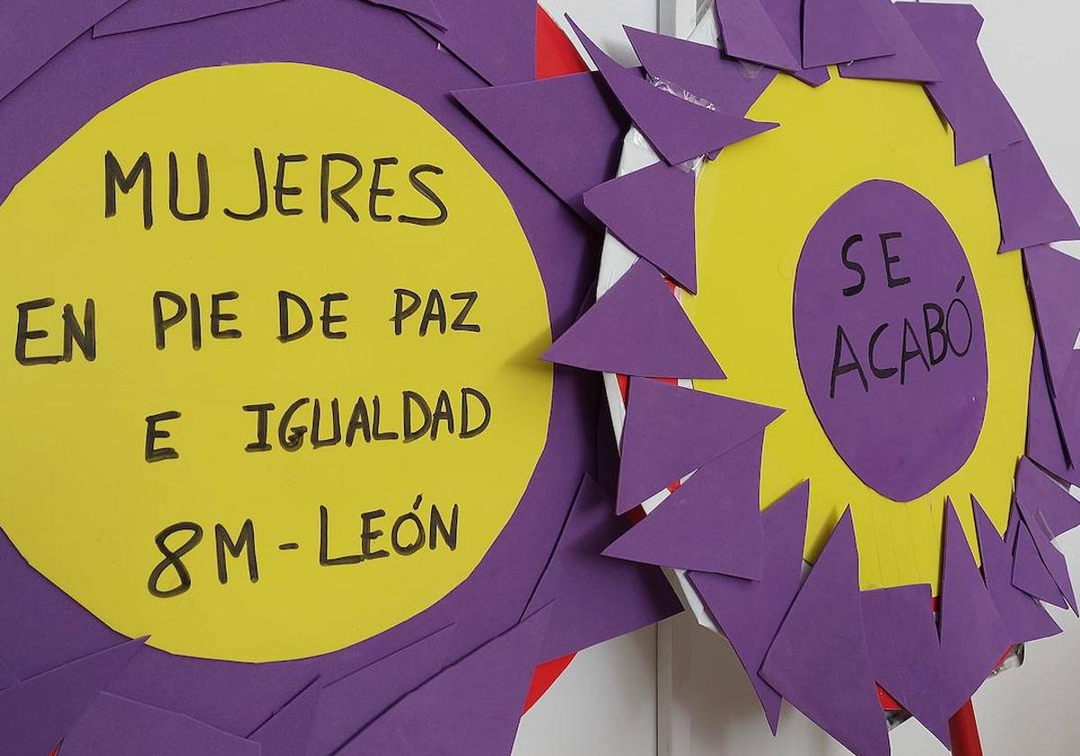 Lema de la manifestación de la Comisión 8M.