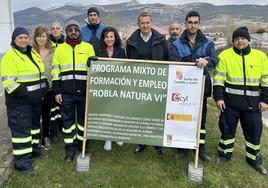 Participantes del programa 'Robla Natura VI'.