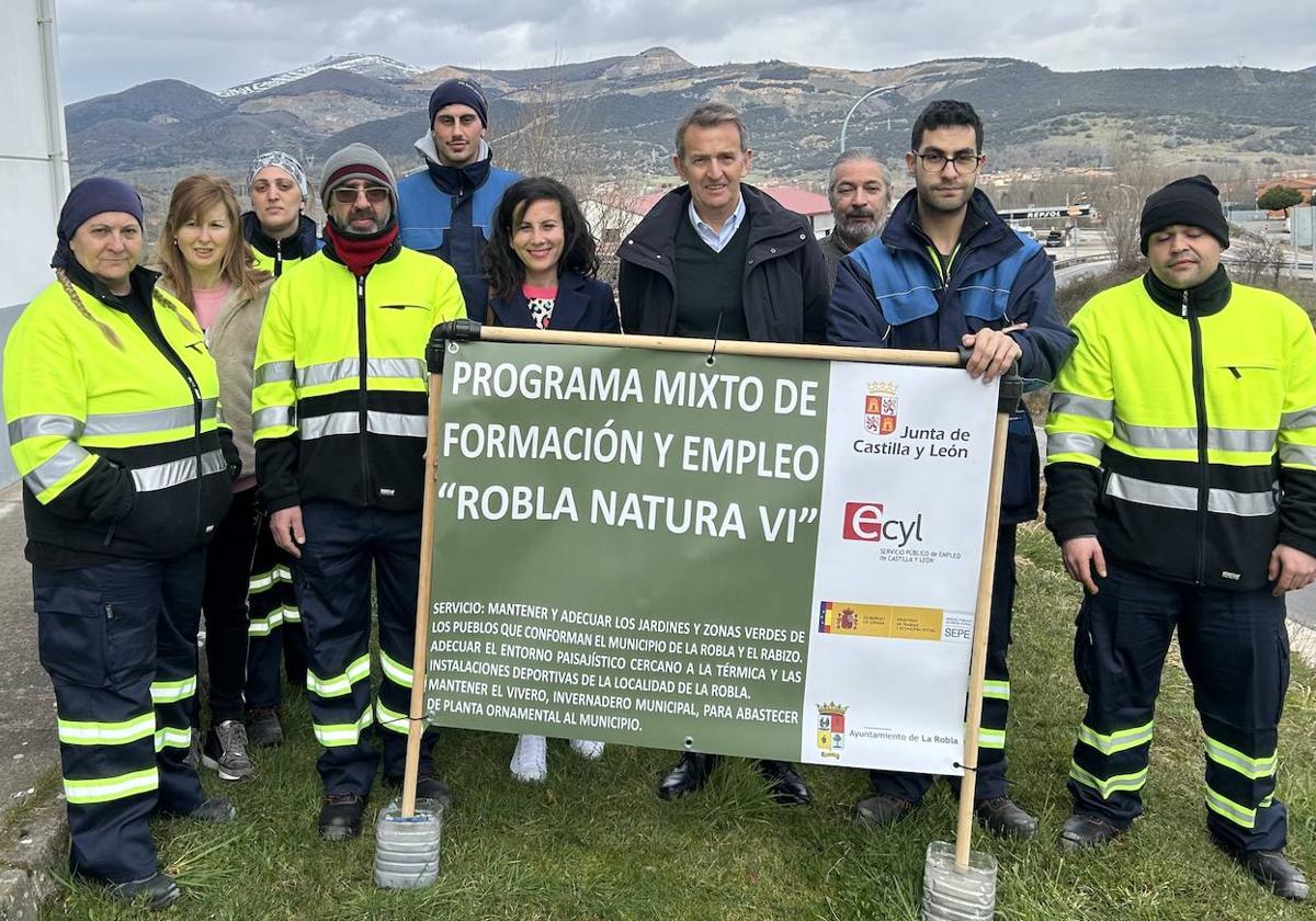 Participantes del programa 'Robla Natura VI'.