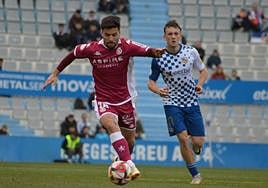 Un momento del encuentro entre el Sabadell y la Cultural.