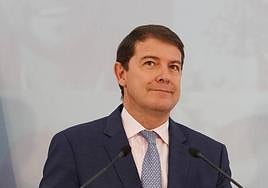 Alfonso Fernández Mañueco, presidente de la Junta de Castilla y León.