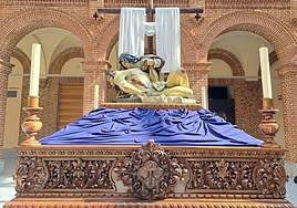 Nuevo trono para la Piedad.