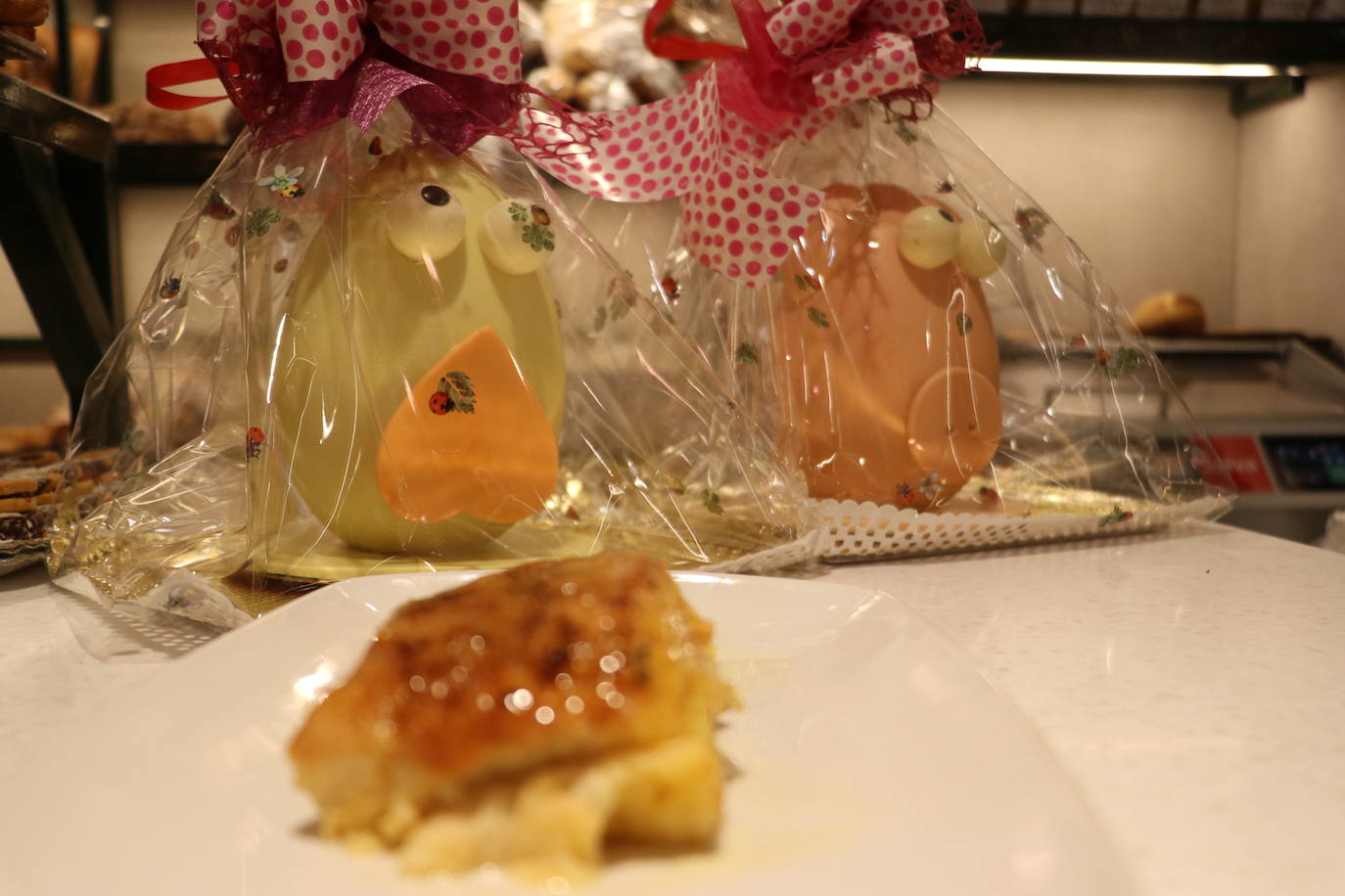 Torrijas en Panadería Flecha