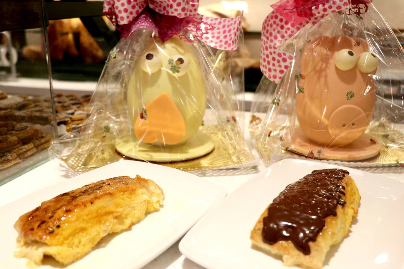 Torrijas en Panadería Flecha