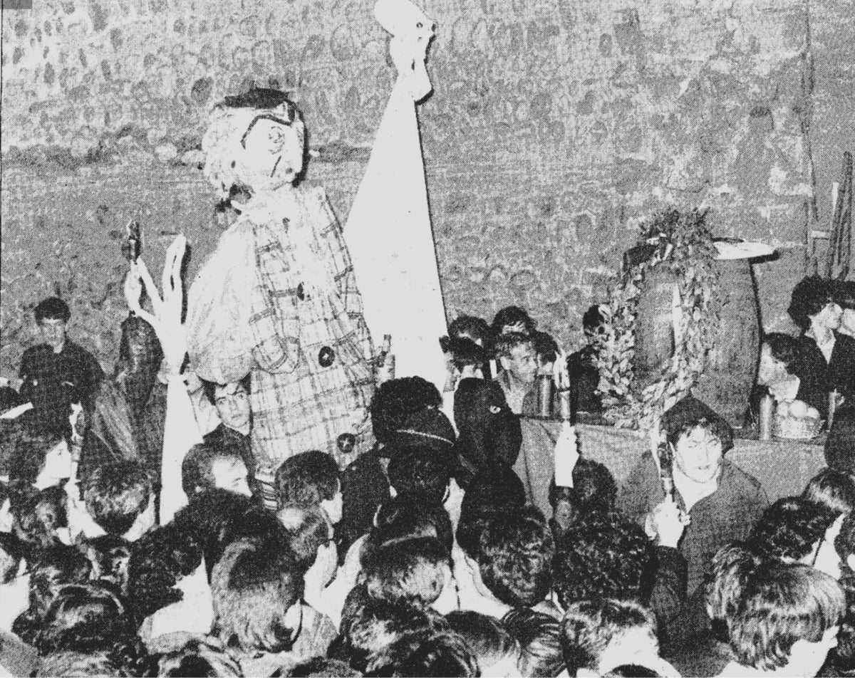 Entierro de Genarín. 1989.